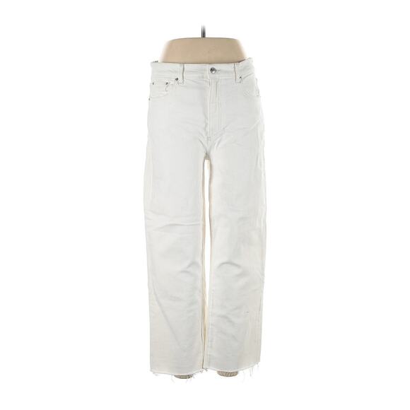 Le Jean Los Angeles Straight Leg High Rise Jeans 31 X 27.5 - Picture 1 of 4